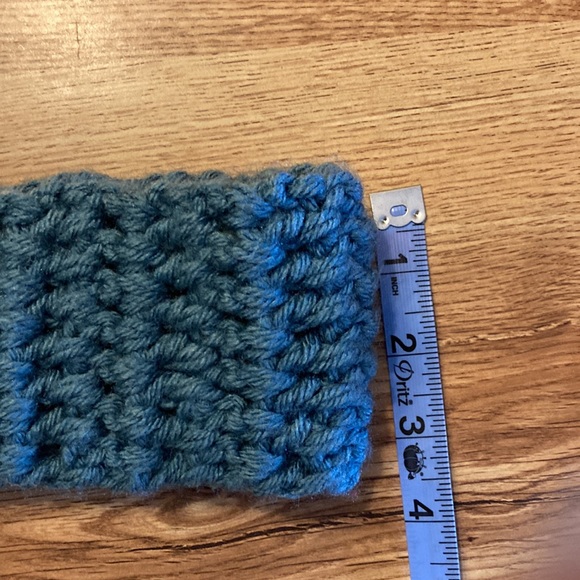 Crocheted headband. Chunky knit - Picture 4 of 5